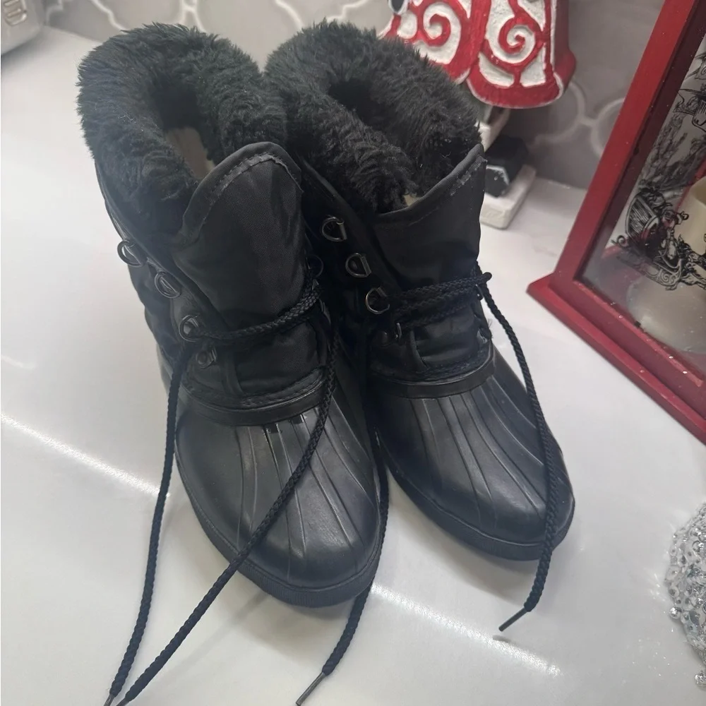 SOREL Kaufman Canada Winter Duck Boots Women’s Fur Lined Waterproof Snow Boots